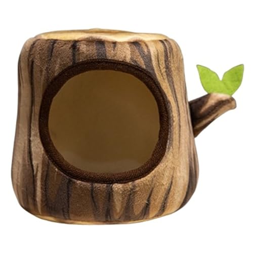 Spatz Vogel Plüsch, Vögel Kuscheltier Baumhaus Plüschtier Spielzeug Flauschige Haustier Stofftier Puppe Zum Spielen Sammeln Für Kinder(Brown) von KUKUShining