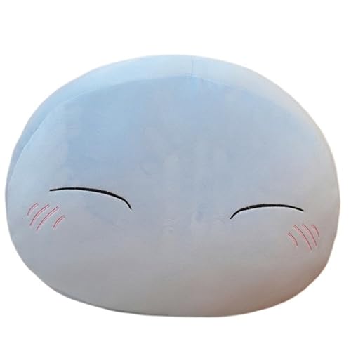 Süßes Schleim Plüschtier, Mollig Weich Kuscheliges Stofftier Puppe Plüschtier Kissen Geschenk Sofa Rundes Kissen for Zuhause Kinder(Shyness,45cm/17.71in) von KUKUShining