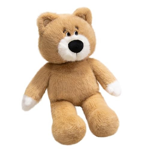 Teddybär Plüsch, Kuscheltier Weiche Bär Stofftier Puppe Süßes Umarmungskissen Lebensechtes Braunbär Plüschtier Zum Kuscheln Sammeln Teddybär Plüsch, Kuscheltier Weiche Bär Stofftier Puppe Süßes Umarmungskissen Lebensechtes Braunbär Plüschtier Zum Kuscheln Sammeln von KUKUShining