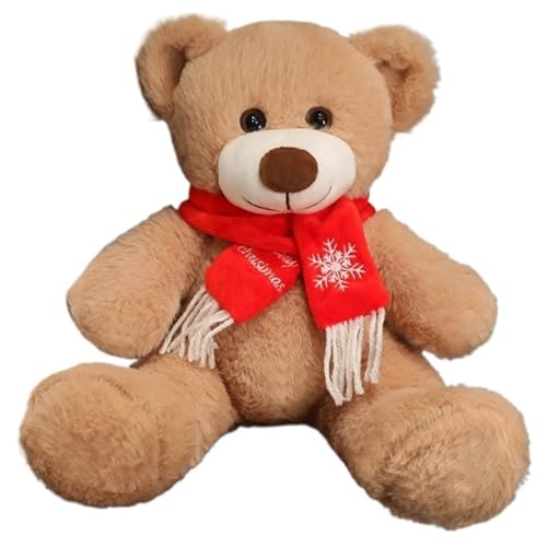 Teddybär Plüschtier, Kuscheltier Bären Puppen Kawaii Plüschtier for Geschenke Kinder Weihnachten Valentinstag(Brwon) von KUKUShining