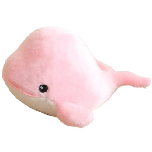Wal Plüschtier, Weiches Kuscheliges Mit Meerestieren Orca Walen Plüsch Spielzeug Spielbegleiter Geschenk for Kinder(Pink) von KUKUShining