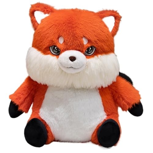 Waschbär Plüschtier, Süßer Roter Panda Kuscheltier Weiche Puppen Kissen Plüschtier for Kinder Geburtstagsgeschenke Die Freundin(45cm/17.7in) von KUKUShining