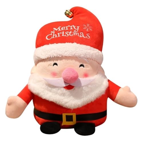 Weihnachtsmann Plüschtier, Süße Kuscheltiere Puppe Kawaii Plüschkissen Kissen for Kinder Party(50cm/19.8in) von KUKUShining