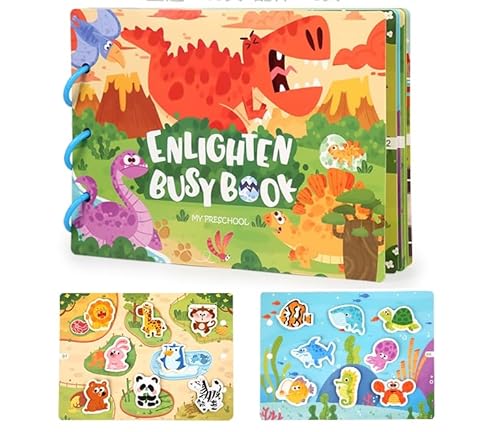 KUKUTrue® Montessori Spielzeug 1 2 3 Jahre, Spiele ab 1 Jahr, Quiet Book ab 1 Jahr, Quiet Book, Busy Board, Geschenk 1–3 Jahre Kinder Junge Mädchen von KUKUTrue