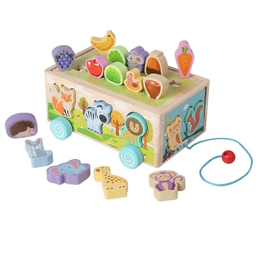 KUKUTrue Montessori Spielzeug 1 2 3, Spiele ab 1 Jahr, Spielzeug ab 1 Jahr, Holzspielzeug, Montessori, Motorikspielzeug, Geschenk 1–3 Kinder Junge Mädchen KUKUTrue Montessori Spielzeug 1 2 3, Spiele ab 1 Jahr, Spielzeug ab 1 Jahr, Holzspielzeug, Montessori, Motorikspielzeug, Geschenk 1–3 Kinder Junge Mädchen von KUKUTrue
