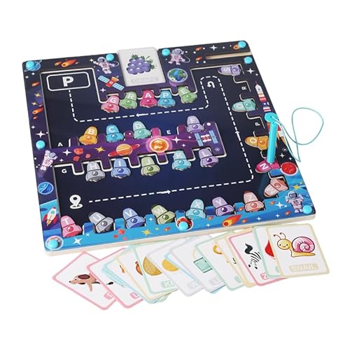 KUKUTrue Montessori Spielzeug 2 3 4 5, Spiele ab 2 Jahre, Magnetspiel ab 2, Magnetisches Alphabet, Holzspielzeug, Geschenk 2–5 Kinder Junge Mädchen KUKUTrue Montessori Spielzeug 2 3 4 5, Spiele ab 2 Jahre, Magnetspiel ab 2, Magnetisches Alphabet, Holzspielzeug, Geschenk 2–5 Kinder Junge Mädchen von KUKUTrue