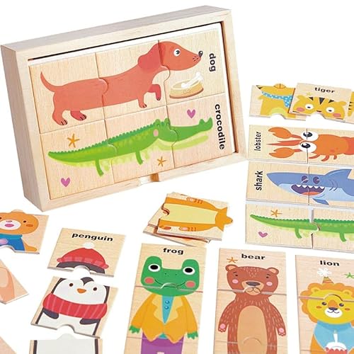 KUKUTrue Montessori Spielzeug 2 3 4 5 Jahre, Steckpuzzle Holz, Spiele ab 2 Jahre, Motorikspielzeug, Feinmotorik, Hand-Auge-Koordination, Geschenk 2-5 Jahre Kinder Junge Mädchen KUKUTrue Montessori Spielzeug 2 3 4 5 Jahre, Steckpuzzle Holz, Spiele ab 2 Jahre, Motorikspielzeug, Feinmotorik, Hand-Auge-Koordination, Geschenk 2-5 Jahre Kinder Junge Mädchen von KUKUTrue