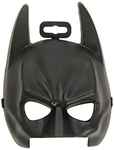 KULTFAKTOR GmbH Batman-Halbmaske Jungen schwarz Einheitsgröße von KULTFAKTOR GmbH