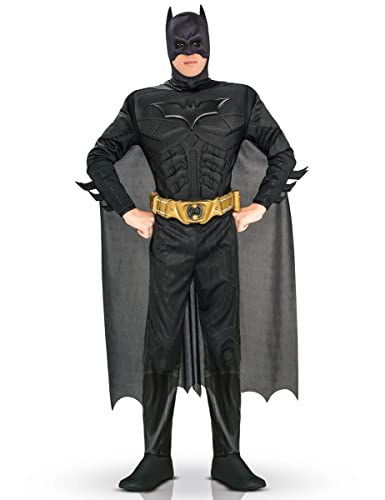 KULTFAKTOR GmbH Batman-Kostüm für Herren Superheld Lizenzware schwarz L von KULTFAKTOR GmbH