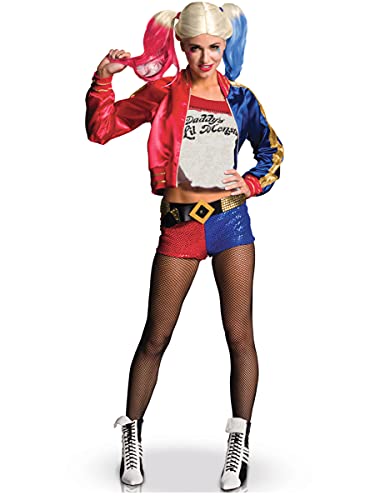 KULTFAKTOR GmbH Harley Quinn-Kostüm für Damen Suicide Squad Lizenzware bunt M von KULTFAKTOR GmbH
