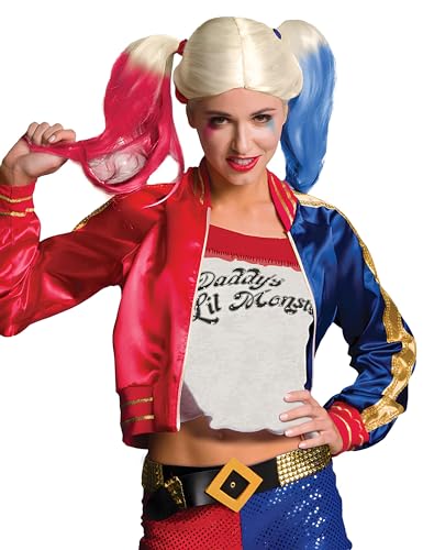 KULTFAKTOR GmbH Harley Quinn-Kostüm für Damen Suicide Squad Lizenzware bunt - M von KULTFAKTOR GmbH