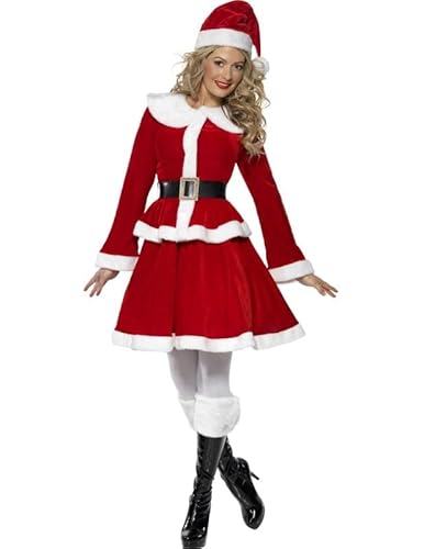 KULTFAKTOR GmbH Miss Santa Weihnachtsfrau Damenkostüm Weihnachten rot-Weiss M KULTFAKTOR GmbH Miss Santa Weihnachtsfrau Damenkostüm Weihnachten rot-Weiss M von KULTFAKTOR GmbH