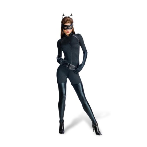 KULTFAKTOR GmbH The Dark Knight Rises Catwoman-Damenkostüm Lizenzware schwarz S von KULTFAKTOR GmbH