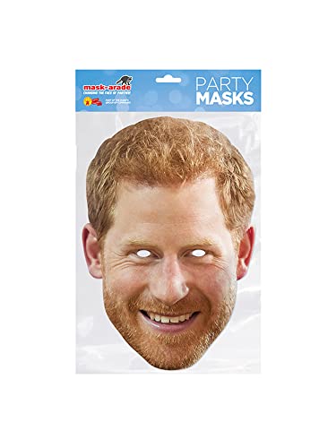 MASK-ARADE Prince Harry Offizielle Prominente Gesichtsmaske von MASK-ARADE