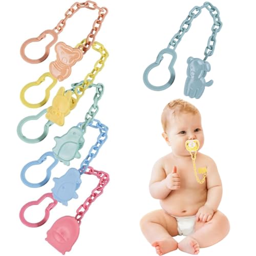 KUMSODE Silikon-Spielzeug-Clip, 6 Stück Spielzeug-Sicherheitsgurte, Silikon-Schnuller-Clips, Trinkbecher-Gurt, Verstellbarer Kinderwagen-Schnuller-Gurt zum Aufhängen von Spielzeug KUMSODE Silikon-Spielzeug-Clip, 6 Stück Spielzeug-Sicherheitsgurte, Silikon-Schnuller-Clips, Trinkbecher-Gurt, Verstellbarer Kinderwagen-Schnuller-Gurt zum Aufhängen von Spielzeug von KUMSODE