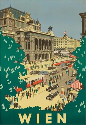 1000 Teile City Retro Reisekunst-Poster Puzzle für Erwachsene und Familien, Lernspielzeug, Xq596Zy, 50 x 70 cm 1000 Teile City Retro Reisekunst-Poster Puzzle für Erwachsene und Familien, Lernspielzeug, Xq596Zy, 50 x 70 cm von KUTDE