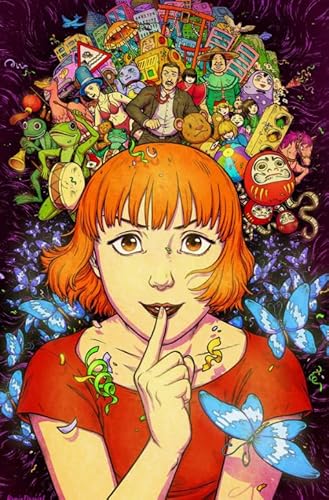 1000 Teile Japanisches Anime-Poster „Paprika“ Puzzle für Lernspielzeug für Erwachsene und Familien, Xq158Zy, 50 x 70 cm von KUTDE