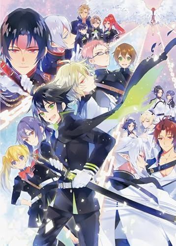 1000 Teile Japanisches Anime-Poster Shinoa Hiiragi of The End für Erwachsene, Familie, Lernspielzeug, Vy255Nt, 50 x 70 cm 1000 Teile Japanisches Anime-Poster Shinoa Hiiragi of The End für Erwachsene, Familie, Lernspielzeug, Vy255Nt, 50 x 70 cm von KUTDE