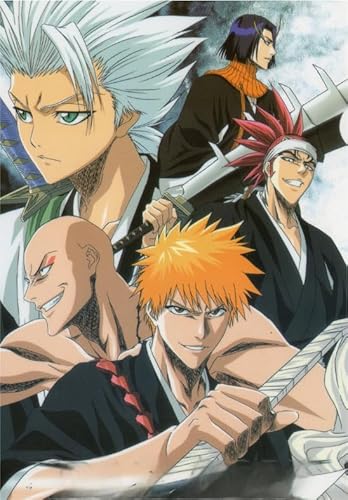 1000 Teile Japanisches Anime-Puzzle mit Kurosaki Bleachs-Postern, Lernspielzeug für Erwachsene und Kinder, Qw515Zp, 50 x 70 cm 1000 Teile Japanisches Anime-Puzzle mit Kurosaki Bleachs-Postern, Lernspielzeug für Erwachsene und Kinder, Qw515Zp, 50 x 70 cm von KUTDE