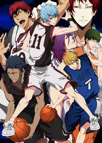 1000 Teile Kurokos japanische Anime-Poster, Puzzle, lustiges Spiel, Spielzeug, Lernspiel für Erwachsene, Qw555Zp, 50 x 70 cm 1000 Teile Kurokos japanische Anime-Poster, Puzzle, lustiges Spiel, Spielzeug, Lernspiel für Erwachsene, Qw555Zp, 50 x 70 cm von KUTDE