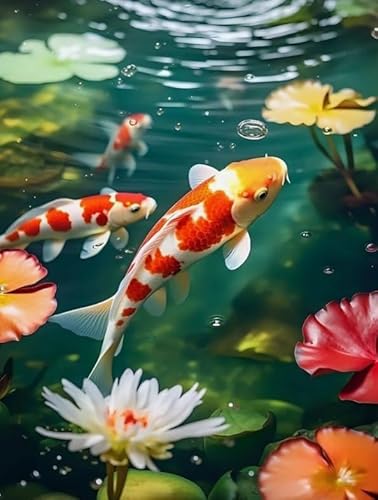 1000 Teile Puzzle, Karpfen-Kunstposter, lustiges Puzzle für Erwachsene, Spielzeug, Familien-Stressabbau-Spiele, Xq14Zy, 50 x 70 cm 1000 Teile Puzzle, Karpfen-Kunstposter, lustiges Puzzle für Erwachsene, Spielzeug, Familien-Stressabbau-Spiele, Xq14Zy, 50 x 70 cm von KUTDE