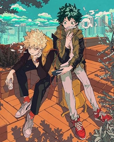 1000-Teile-Puzzle, japanische Animes, My Academias, Wandkunst, Poster für Spielzeug für Erwachsene, Dekompressionsspiel, Qw117Zp, 50 x 70 cm von KUTDE