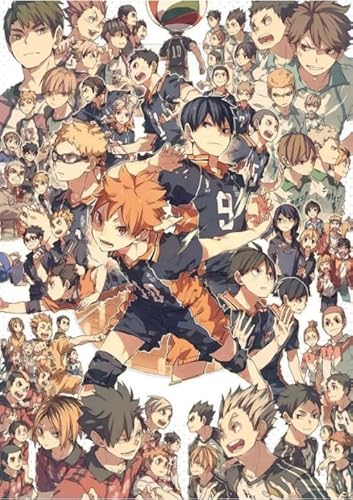 1000 Teile Puzzle Japanisches Anime Haikyuu!! Poster für die Familie, Stressabbau, Lernspielzeug, Qw571Zp, 50 x 70 cm 1000 Teile Puzzle Japanisches Anime Haikyuu!! Poster für die Familie, Stressabbau, Lernspielzeug, Qw571Zp, 50 x 70 cm von KUTDE