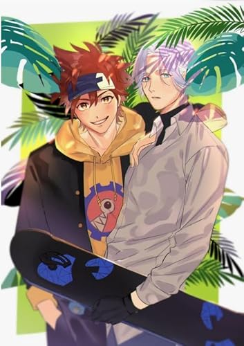 1000 Teile Sk∞ Japanische Anime-Poster Puzzle, lustiges Spiel, Spielzeug, Lernspiel für Erwachsene, Qw404Zp, 50 x 70 cm 1000 Teile Sk∞ Japanische Anime-Poster Puzzle, lustiges Spiel, Spielzeug, Lernspiel für Erwachsene, Qw404Zp, 50 x 70 cm von KUTDE
