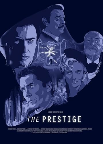 1000 Teile Suspense-Thriller-Film The Prestige Poster für Puzzle Familien-Stressabbauspiel Vg111Gz 50x70CM von KUTDE