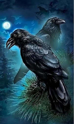 1000 Teile Tierkrähen Ölgemälde Poster Puzzle Spaß Spiel Spielzeug Lernspiel für Erwachsene Qz46Yk 50x70CM 1000 Teile Tierkrähen Ölgemälde Poster Puzzle Spaß Spiel Spielzeug Lernspiel für Erwachsene Qz46Yk 50x70CM von KUTDE
