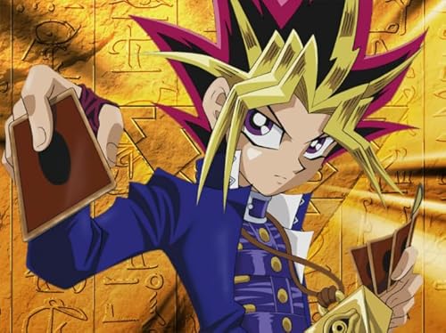 1000 Teile japanische Animes Yugi Mutou Poster Puzzle für Erwachsene und Familien, Lernspielzeug, Vy117Nt, 50 x 70 cm von KUTDE
