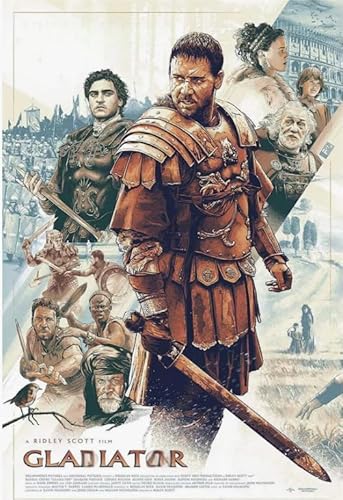 1000 Teilen Puzzle Actionfilm Cladiator Wandkunst Poster für Spielzeug für Erwachsene Dekompressionsspiel Gt45Zw 38x52CM 1000 Teilen Puzzle Actionfilm Cladiator Wandkunst Poster für Spielzeug für Erwachsene Dekompressionsspiel Gt45Zw 38x52CM von KUTDE