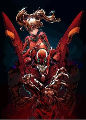 1000-teiliges Japanisches Anime-Poster „Ayanami Rei Evangelions“, Puzzle, lustiges Spiel, Spielzeug, Lernspiel für Erwachsene, Xq280Zy, 50 x 70 cm von KUTDE