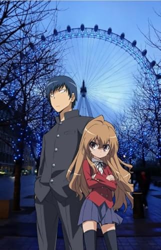 1000-teiliges Japanisches Anime-Puzzle „Toradora!Poster“, lustiges Spiel, Spielzeug, Lernspiel für Erwachsene, Xq660Zy, 50 x 70 cm 1000-teiliges Japanisches Anime-Puzzle „Toradora!Poster“, lustiges Spiel, Spielzeug, Lernspiel für Erwachsene, Xq660Zy, 50 x 70 cm von KUTDE