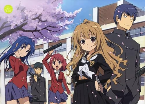 1000-teiliges Japanisches Anime-Puzzle „Toradora! Poster“, lustiges Spiel, Spielzeug, Lernspiel für Erwachsene, Xq662Zy, 38 x 52 cm 1000-teiliges Japanisches Anime-Puzzle „Toradora! Poster“, lustiges Spiel, Spielzeug, Lernspiel für Erwachsene, Xq662Zy, 38 x 52 cm von KUTDE