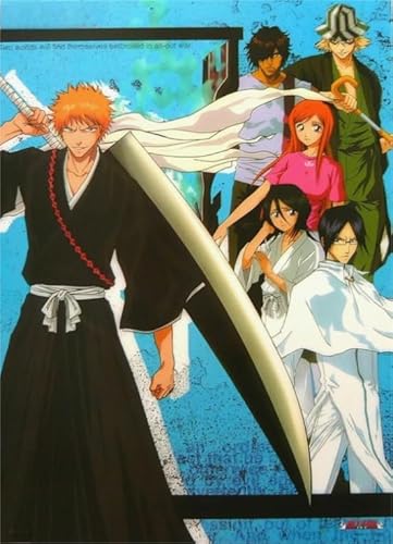 1000-teiliges Japanisches Anime-Puzzle mit Kurosaki-Postern, lustiges Spielzeug, Lernspiel für Erwachsene Qz823Yk 38x52CM von KUTDE