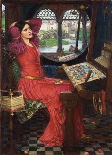 1000-teiliges Ölgemälde-Poster von Waterhouse für Erwachsene und Familien, Lernspielzeug, Gt212Zw, 50 x 70 cm 1000-teiliges Ölgemälde-Poster von Waterhouse für Erwachsene und Familien, Lernspielzeug, Gt212Zw, 50 x 70 cm von KUTDE