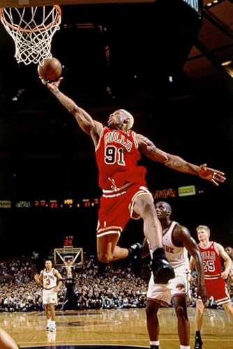 1000-teiliges Poster mit Basketballspieler 91 für Erwachsene, Familien-Lernspielzeug, Gt257Zw, 50 x 70 cm von KUTDE