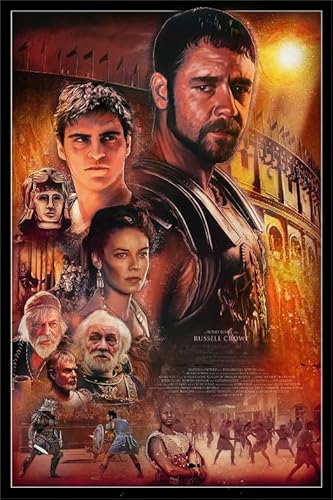 1000-teiliges Puzzle, Actionfilm, Cladiator, Wandkunst, Poster für Spielzeug für Erwachsene, Dekompressionsspiel, Gt46Zw, 50 x 70 cm 1000-teiliges Puzzle, Actionfilm, Cladiator, Wandkunst, Poster für Spielzeug für Erwachsene, Dekompressionsspiel, Gt46Zw, 50 x 70 cm von KUTDE