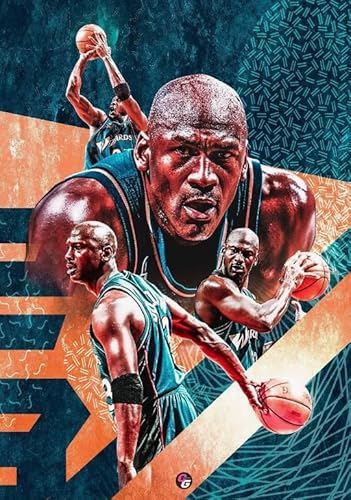 1000-teiliges Puzzle, Basketballspieler, 23 Poster, für Stressabbau in der Familie, Lernspielzeug, Qz235Yk, 50 x 70 cm 1000-teiliges Puzzle, Basketballspieler, 23 Poster, für Stressabbau in der Familie, Lernspielzeug, Qz235Yk, 50 x 70 cm von KUTDE