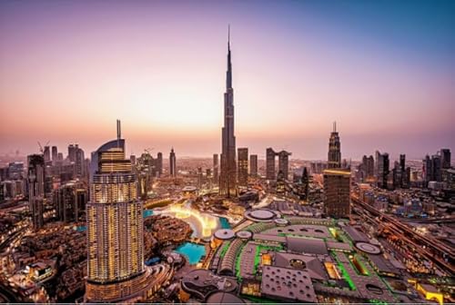 1000-teiliges Puzzle, Dubai-Landschaftsposter, lustiges Puzzlespielzeug für Erwachsene, Stressabbauspiele für die Familie, Qw127Zp, 50 x 70 cm 1000-teiliges Puzzle, Dubai-Landschaftsposter, lustiges Puzzlespielzeug für Erwachsene, Stressabbauspiele für die Familie, Qw127Zp, 50 x 70 cm von KUTDE