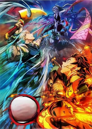 1000-teiliges Puzzle, Japanisches Anime-Dämonen-Tanjirou-Poster für Erwachsene, Familien-Lernspielzeug, Xq505Zp, 50 x 70 cm 1000-teiliges Puzzle, Japanisches Anime-Dämonen-Tanjirou-Poster für Erwachsene, Familien-Lernspielzeug, Xq505Zp, 50 x 70 cm von KUTDE