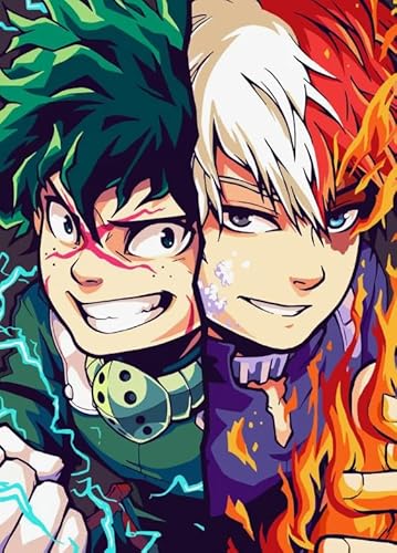1000-teiliges Puzzle, Japanisches Anime-Poster „My Academia“, Lernspielzeug für Erwachsene, Puzzles Qw708Zp, 50 x 70 cm 1000-teiliges Puzzle, Japanisches Anime-Poster „My Academia“, Lernspielzeug für Erwachsene, Puzzles Qw708Zp, 50 x 70 cm von KUTDE