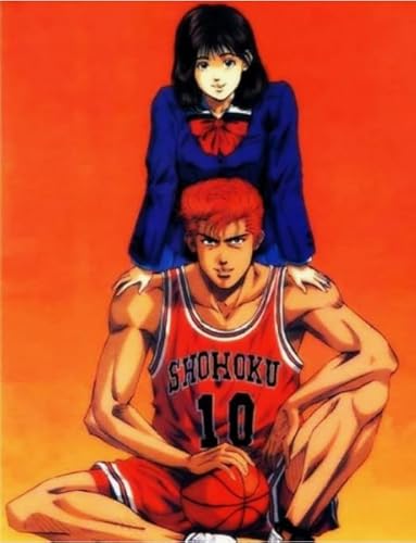 1000-teiliges Puzzle, Japanisches Anime-Slam-Dunk-Poster, für Stressabbau in der Familie, pädagogisches Spielzeug, Kx578Zy, 50 x 70 cm von KUTDE