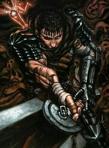 1000-teiliges Puzzle, Japanisches Anime-Wandbild „Berserks“, für Spielzeug für Erwachsene, Dekompressionsspiel, Qw720Zp, 26 x 38 cm 1000-teiliges Puzzle, Japanisches Anime-Wandbild „Berserks“, für Spielzeug für Erwachsene, Dekompressionsspiel, Qw720Zp, 26 x 38 cm von KUTDE