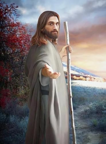 1000-teiliges Puzzle, Jesus-Poster, lustiges Puzzle für Erwachsene, Spielzeug, Stressabbau-Spiele für die ganze Familie, Qz732Yk, 50 x 70 cm 1000-teiliges Puzzle, Jesus-Poster, lustiges Puzzle für Erwachsene, Spielzeug, Stressabbau-Spiele für die ganze Familie, Qz732Yk, 50 x 70 cm von KUTDE