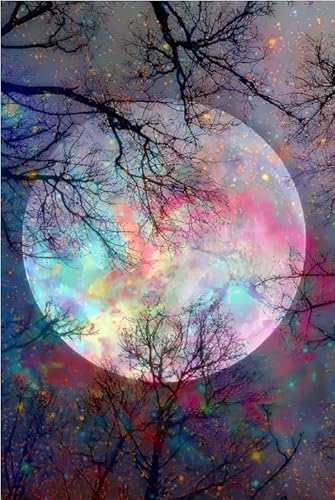 1000-teiliges Puzzle, Landschaft, Himmel, Baum, Mond, Wandkunst, Poster für Erwachsene, Spielzeug, Dekompressionsspiel, Qz162Yk, 50 x 70 cm 1000-teiliges Puzzle, Landschaft, Himmel, Baum, Mond, Wandkunst, Poster für Erwachsene, Spielzeug, Dekompressionsspiel, Qz162Yk, 50 x 70 cm von KUTDE