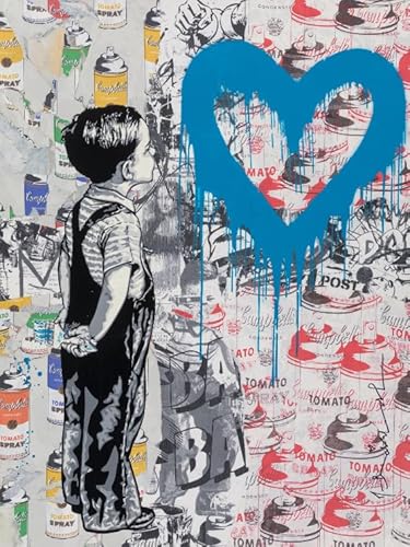 1000-teiliges Puzzle, Street Art Graffiti, abstrakte Poster für Erwachsene und Familien, Dekompressionsspiel Qw503Zp 50 x 70 cm 1000-teiliges Puzzle, Street Art Graffiti, abstrakte Poster für Erwachsene und Familien, Dekompressionsspiel Qw503Zp 50 x 70 cm von KUTDE