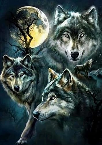 1000-teiliges Puzzle, Tierwölfe, Poster-Puzzle für Erwachsene und Familien, Dekompressionsspiele, Gt273Zw, 50 x 70 cm 1000-teiliges Puzzle, Tierwölfe, Poster-Puzzle für Erwachsene und Familien, Dekompressionsspiele, Gt273Zw, 50 x 70 cm von KUTDE