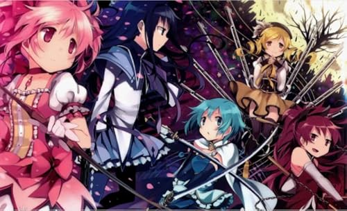 1000-teiliges Puzzle, japanische Anime-Kaname-Poster für Erwachsene, Familien-Lernspielzeug, Qz831Yk, 38 x 52 cm 1000-teiliges Puzzle, japanische Anime-Kaname-Poster für Erwachsene, Familien-Lernspielzeug, Qz831Yk, 38 x 52 cm von KUTDE